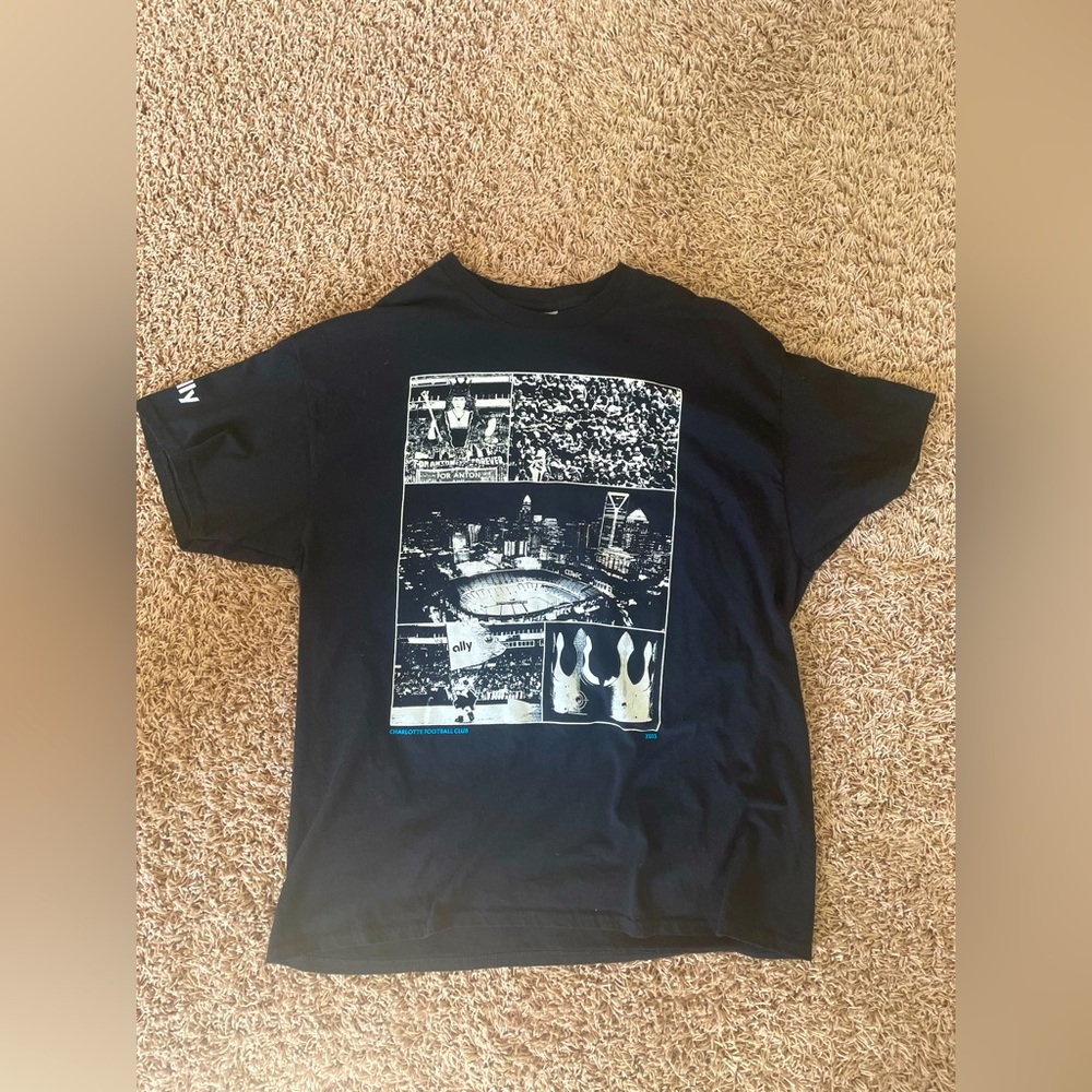 Exclusive Charlotte FC home game baggy shirt